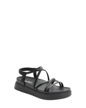Alegria By Pg Lite Audie Platform Sandal - Black