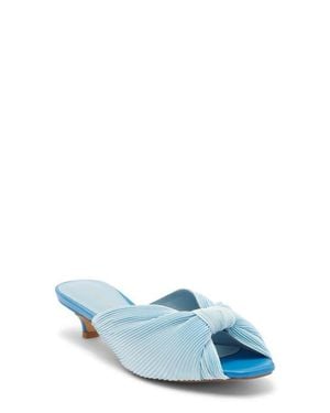 INTENTIONALLY ______ Curfew Knot Slide Sandal - Blue