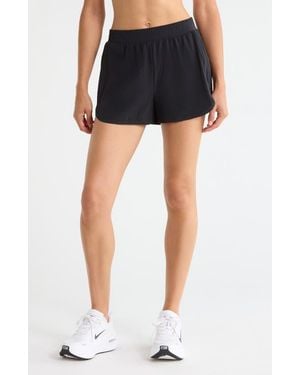 Beyond Yoga Go Retro Shorts - Black