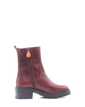 Gentle Souls Bailah Platform Bootie - Purple