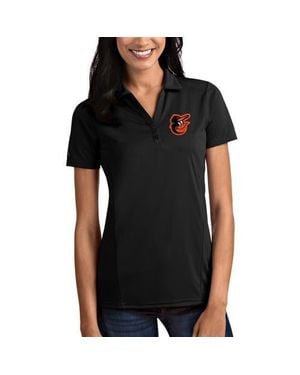 Antigua Baltimore Orioles Tribute Polo - Black