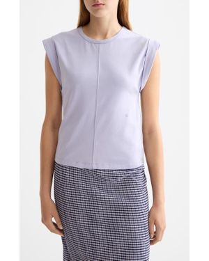 Scotch & Soda Rolled Sleeve T-Shirt - Blue