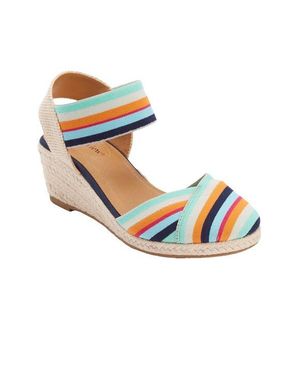 Comfortview The Abra Espadrille - Metallic