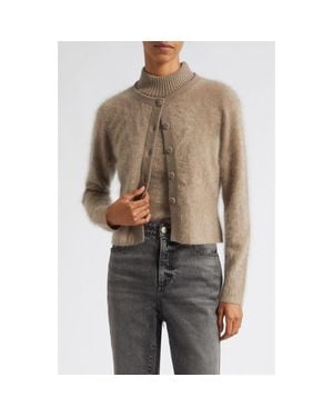 Toccin Mariah Cashmere Cardigan - Gray