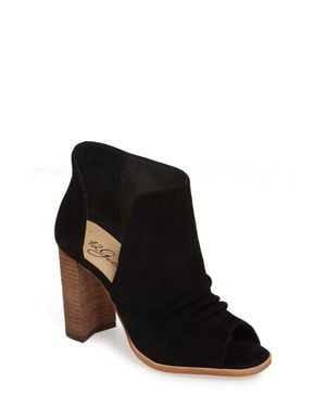 42 GOLD Loyalty Open Toe Bootie - Black