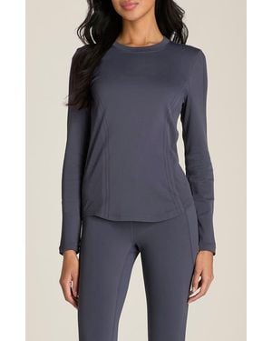 Wilson Pro Seamless Performance Long Sleeve Top - Blue