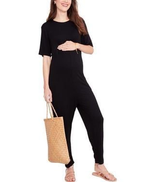Hatch Collection The Walkabout Sweater - Black