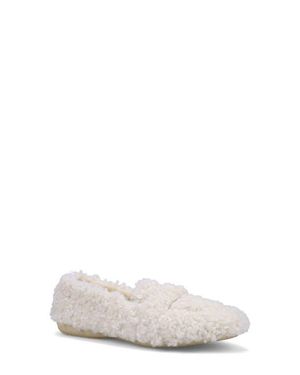 Ron White Teddy Wool Slipper - White