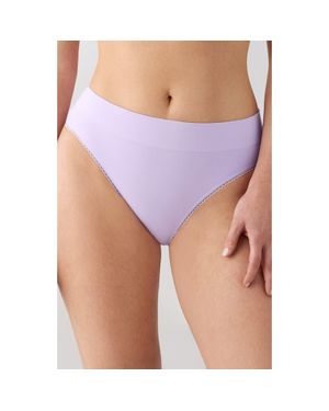 Wacoal Feeling Flexible High Cut Briefs - Purple