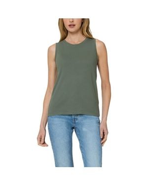 The Standard Stitch The Muscle Tank - Green