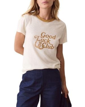 Marine Layer Tried & True Crewneck Graphic T-Shirt - Blue