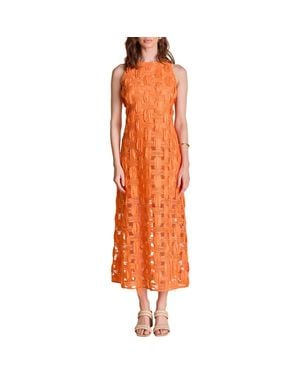 Endless Rose Textured Maxi Dress - Orange