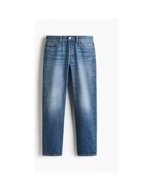 H&M Straight Regular Jeans - Blue