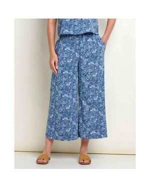 Toad & Co. Sunkissed Wide Leg Pant - Blue