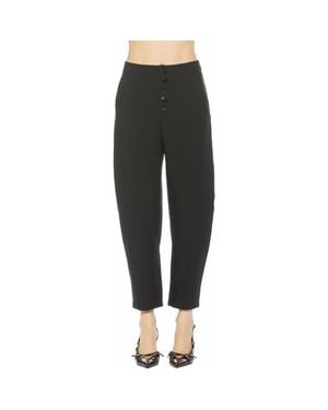 Alexia Admor Hollis Barrel Pants - Black