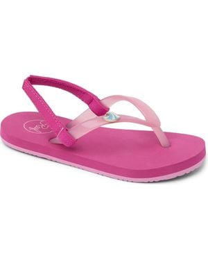 Reef Kids' Little Charming Flip Flop - Pink