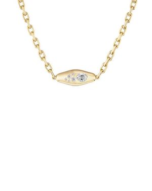 UNIFORM OBJECT Mini Vessel Diamond Pendant Necklace - Metallic