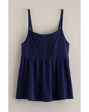 Treasure & Bond Kids' Babydoll Camisole - Blue