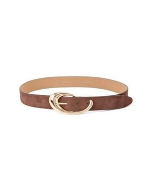 Ettika Sculpted Flow Leather Belt - Multicolor