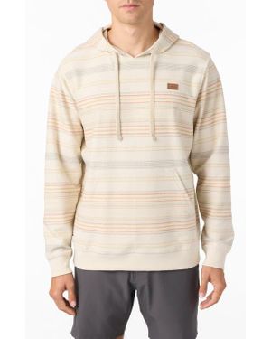 O'neill Sportswear Bavaro Blanket Stripe Hoodie - Natural