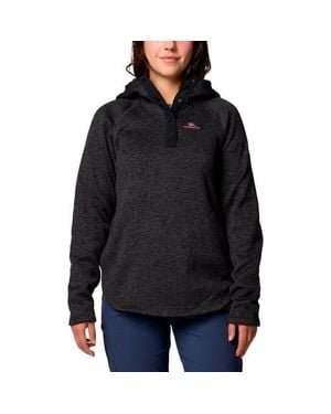 Columbia Georgia Bulldogs Sweater Weather Raglan Pullover Hoodie - Black
