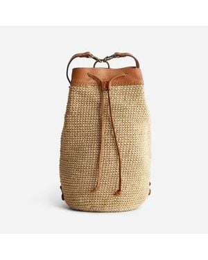 Minga Transito Woven Mini Backpack - Brown