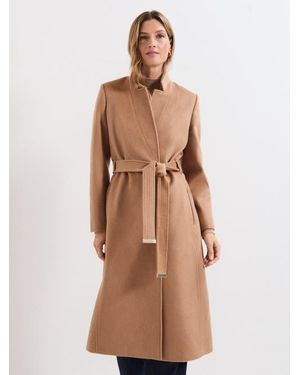 Phase Eight Charlotte Wool Coat - Natural