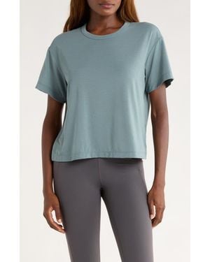 Free Fly Elevate Boxy T-Shirt - Blue