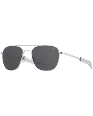 American Optical Original Pilot 55Mm Aviator Glass Polarized - Black