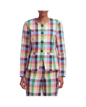 Boden Hampstead Linen Blazer - Red