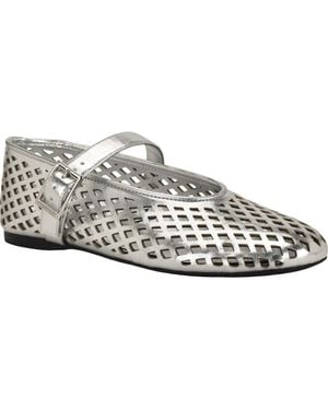 Calvin Klein Lauria Mary Jane Flat - Gray