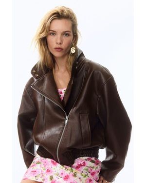 H&M Coated Jacket - Brown