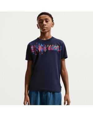 Nike Youth Barcelona Barca T-Shirt - Blue