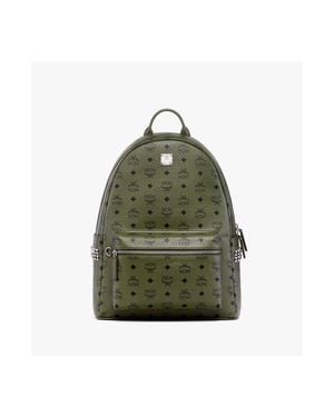 MCM Stark Side Studs Backpack - Green