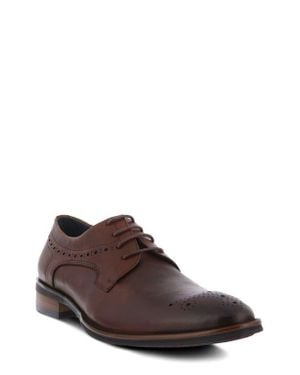 Spring Step Charlie Leather Derby - Brown