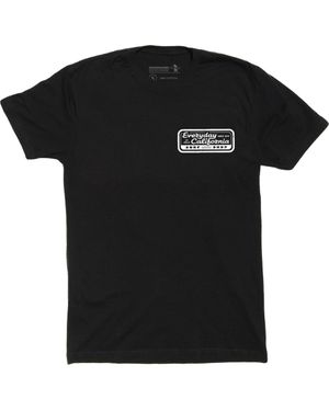 Everyday California Surf Shop Tee Shirt - Black