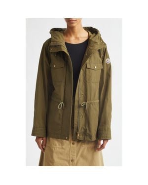 Moncler Serin Short Parka - Green