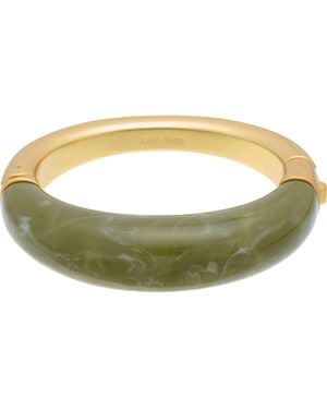 Reiss Salma Scoop Bangle Bracelet - Green