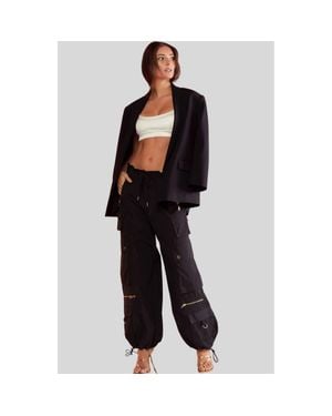 Cynthia Rowley Kim Cargo Pant - Black