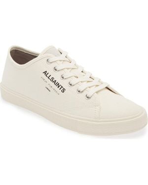 AllSaints Underground Low Top Sneaker - White