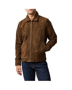 Rodd & Gunn Miro Bay Suede Jacket - Brown