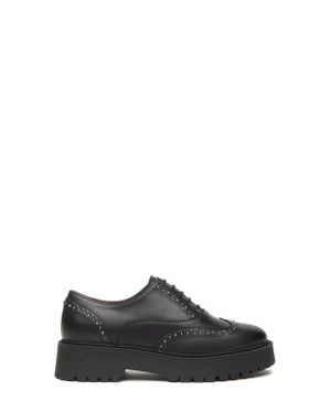 Nero Giardini Studded Derby - Black