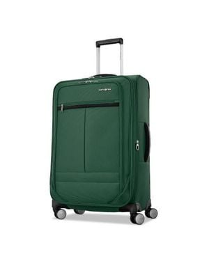 Samsonite Element Softside Expandable 25 Medium Checked Spinner Luggage - Green