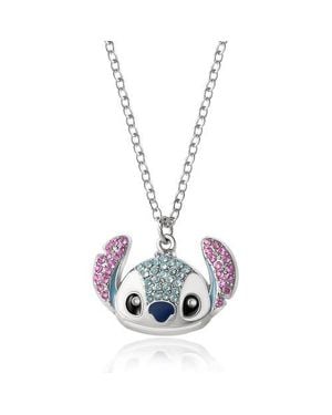 Disney Lilo And Stitch Fashion Pendant Necklace - Metallic