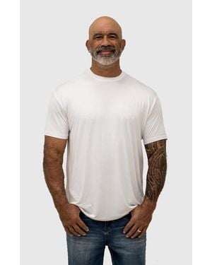 EPIC FITS Active Tech Crew Neck T-Shirt - White