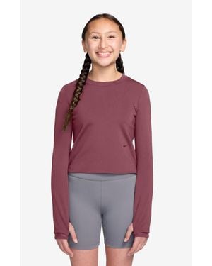 Nike Kids' Mavn Dri-Fit Long Sleeve Top - Red