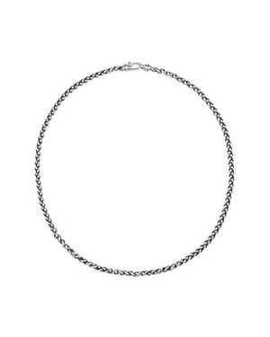David Yurman Wheat Chain Necklace - White