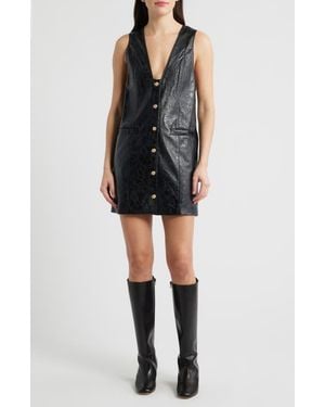Lost + Wander Night Of Love Long Sleeve Minidress - Black