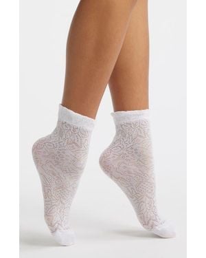 Stems Sweet Florence Lace Socks - White