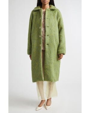 Zankov Yoko Silk Organza Maxi Skirt - Natural